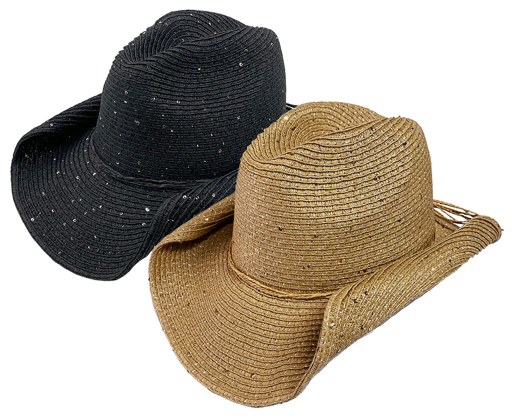 Lulu Paper Braid Western Hat - Straw Western Hats